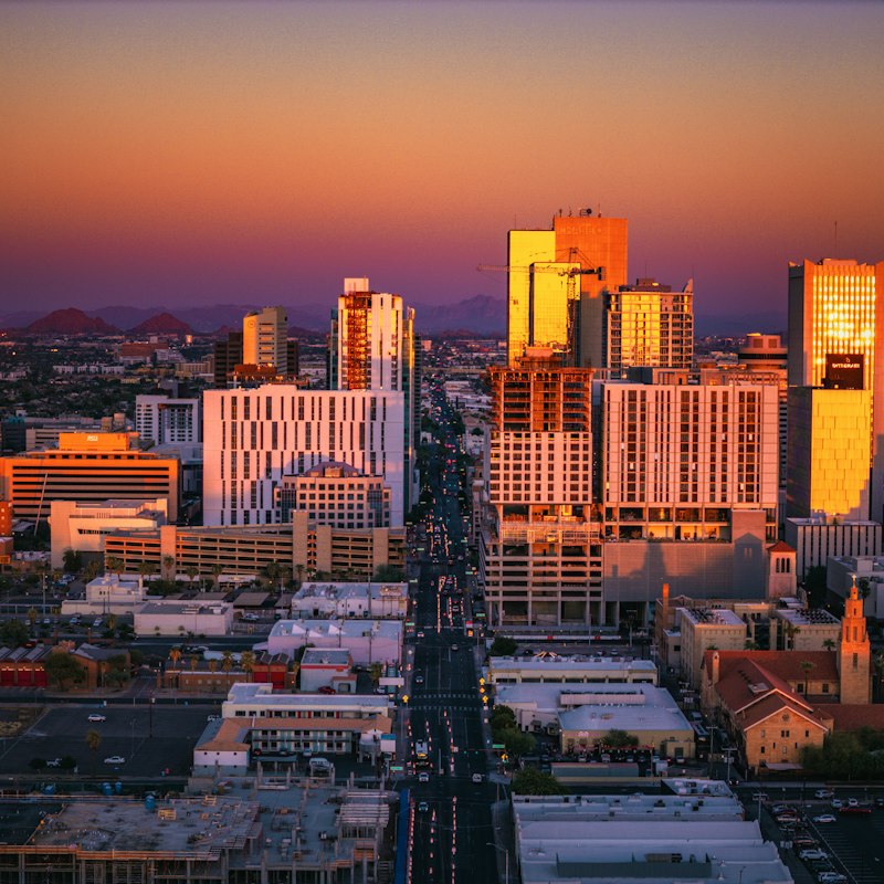 Phoenix skyline