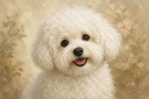 Bichon Frise breed illustration