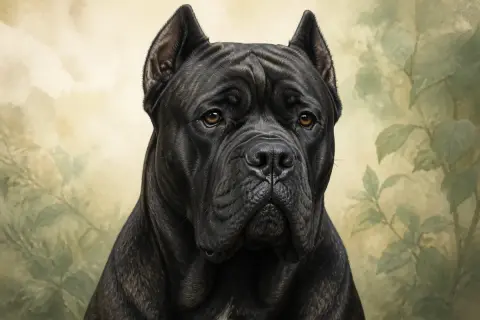 Cane Corso breed illustration
