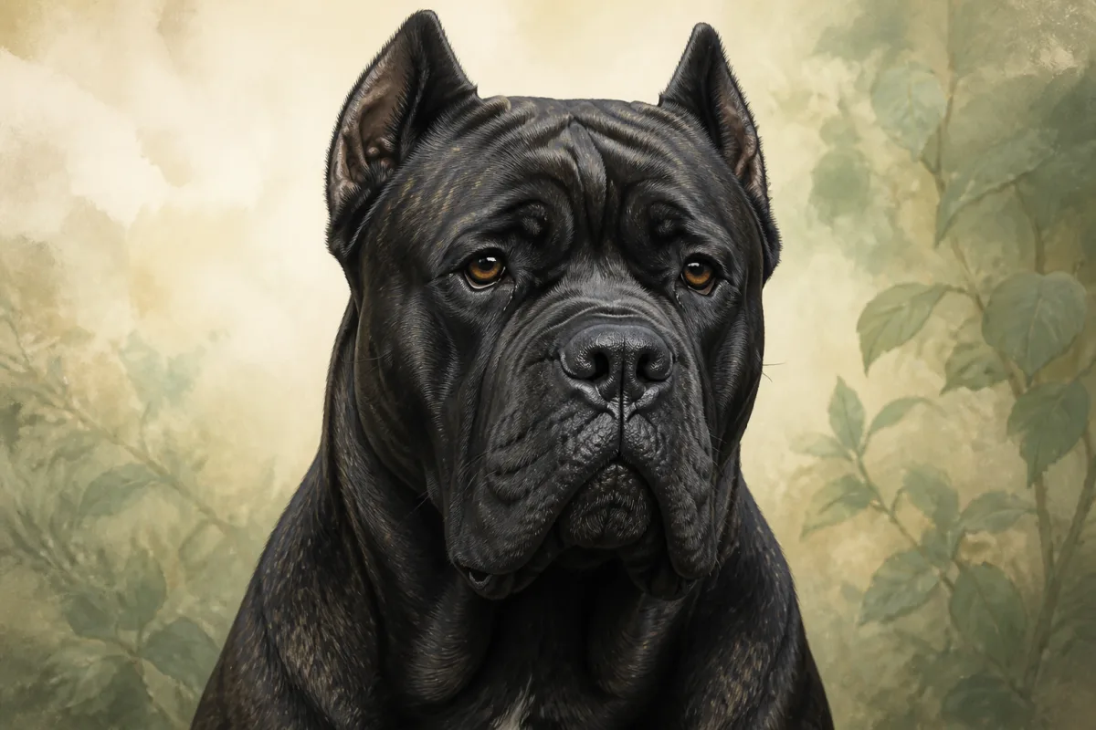 Cane Corso breed illustration