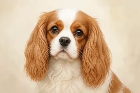 Cavalier King Charles Spaniel breed illustration