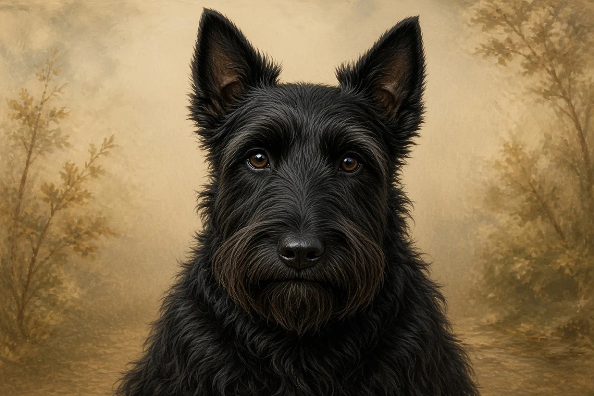 Scottish Terrier breed illustration