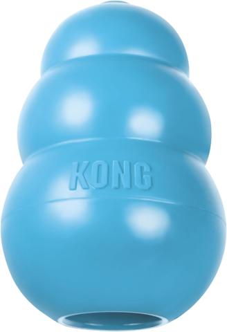KONG Puppy Teething Toy (Small, Blue)