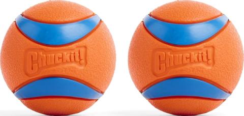 Chuckit! Ultra Ball (Medium 2.5", 2-Pack)
