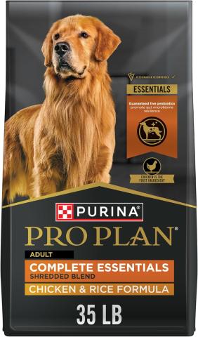 Purina Pro Plan Complete Essentials Chicken & Rice (35 lb)