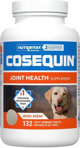 Nutramax Cosequin Max Strength Plus MSM (132 Chewable Tablets)