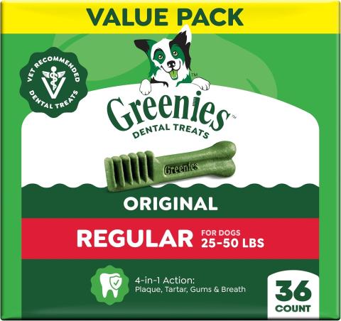 GREENIES Regular Dental Treats (36 count)