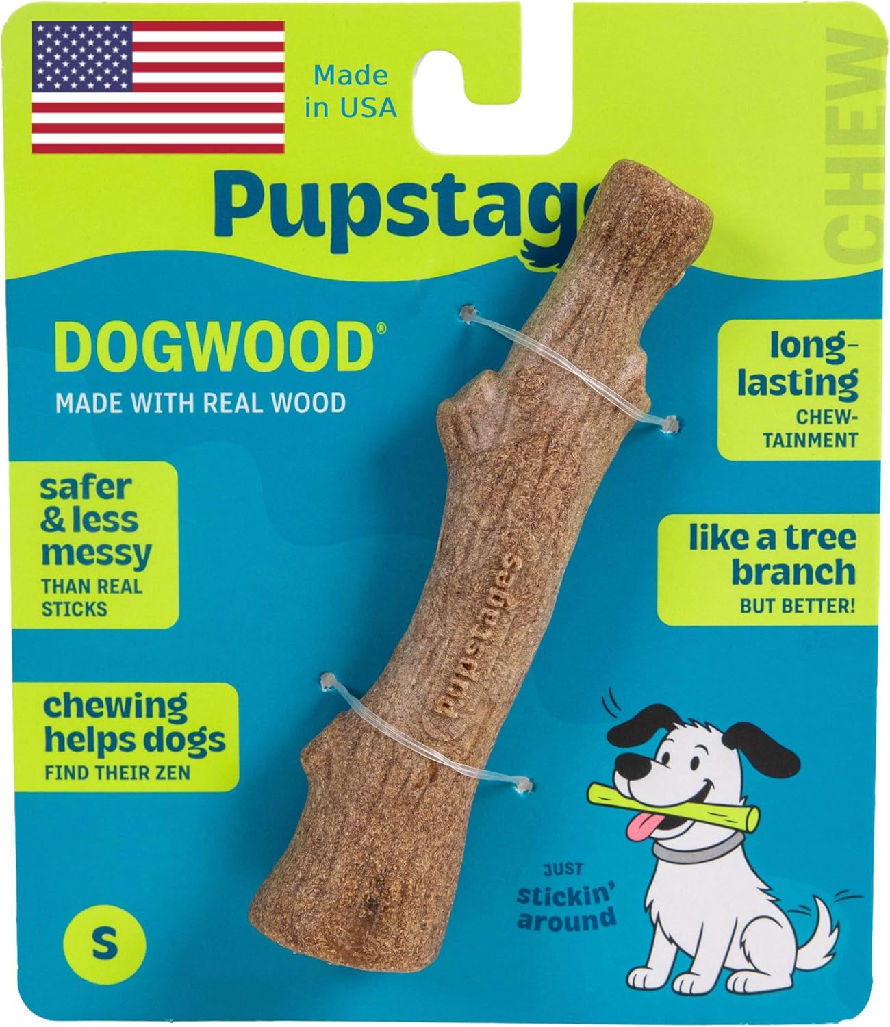 Petstages Dogwood Stick Chew Toy (Small)
