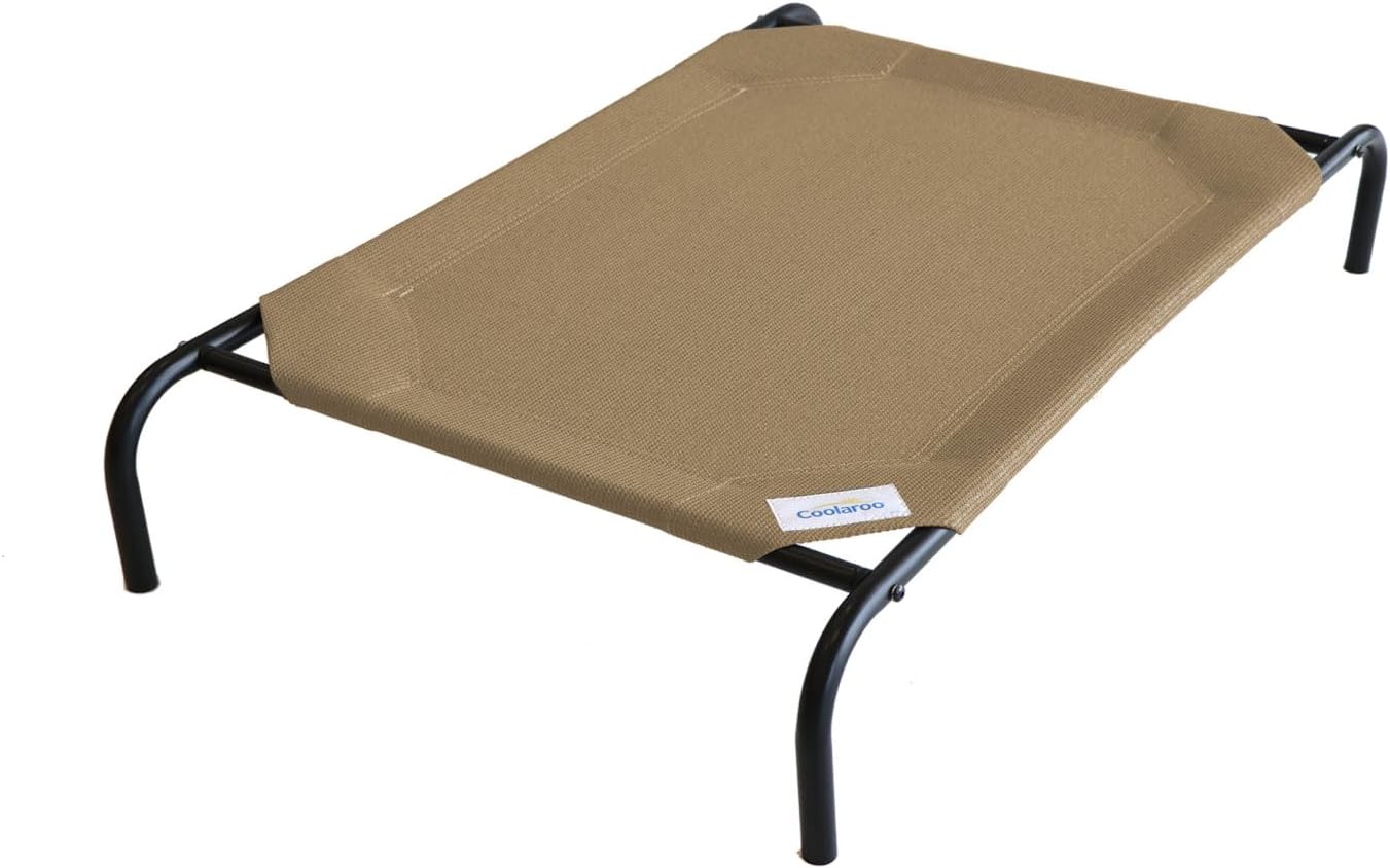 Coolaroo Original Elevated Dog Bed (Large, Nutmeg)