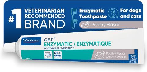 Virbac C.E.T. Enzymatic Toothpaste Poultry (2.5 oz)