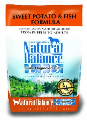 Natural Balance L.I.D. Limited Ingredient Diets Sweet Potato & Fish (4.5 lb)