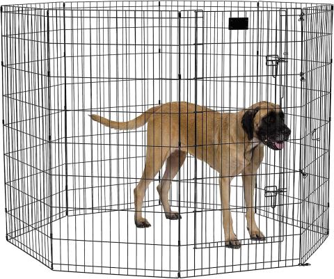 MidWest Homes for Pets Exercise Pen (24" Black)