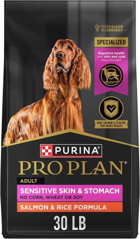 Purina Pro Plan Sensitive Skin & Stomach Salmon (30 lb)