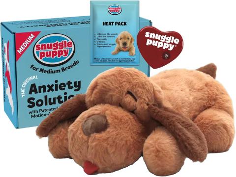 Snuggle Puppy Heartbeat Comfort Toy (Medium)