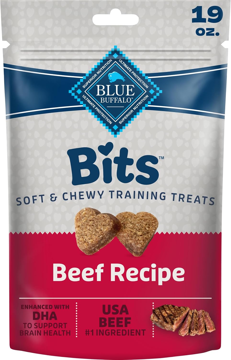 Blue Buffalo Bits Soft Training Treats Beef (19 oz)