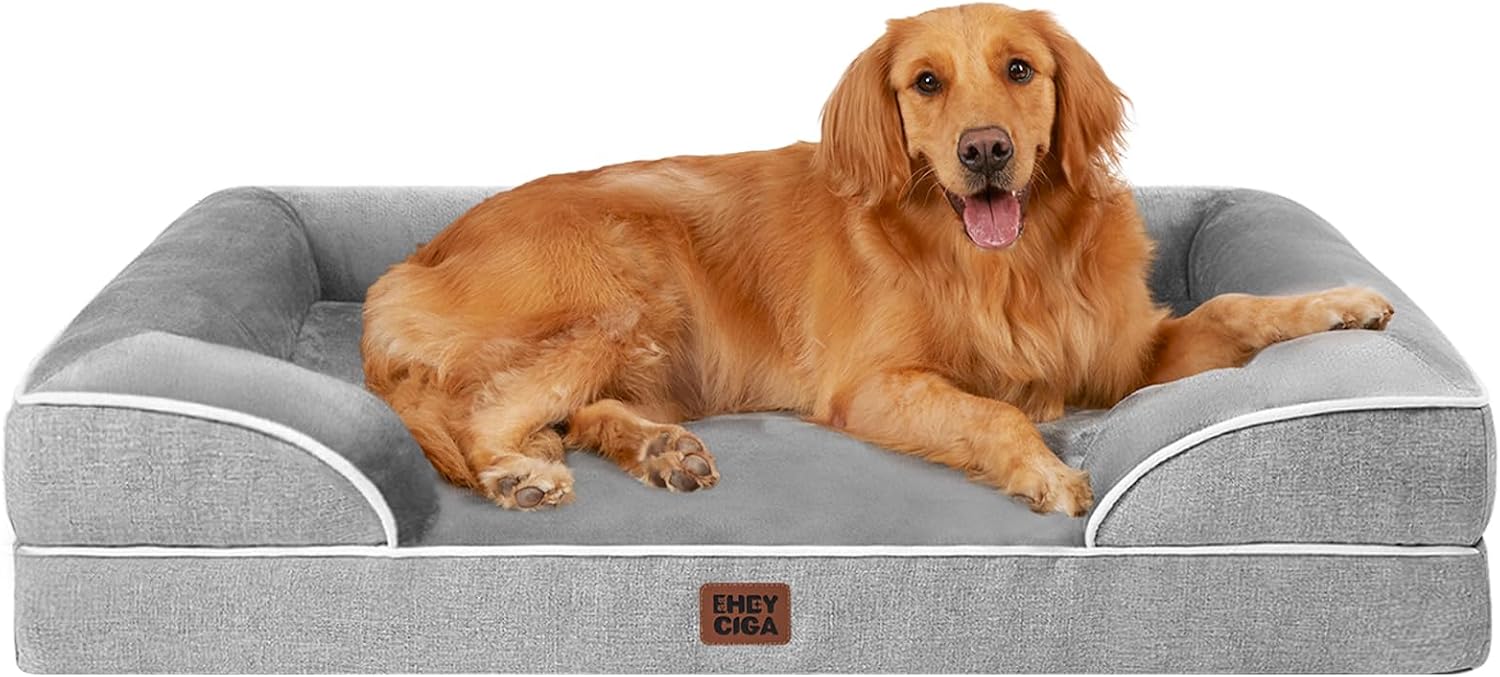 EHEYCIGA Orthopedic XL Dog Bed (44")